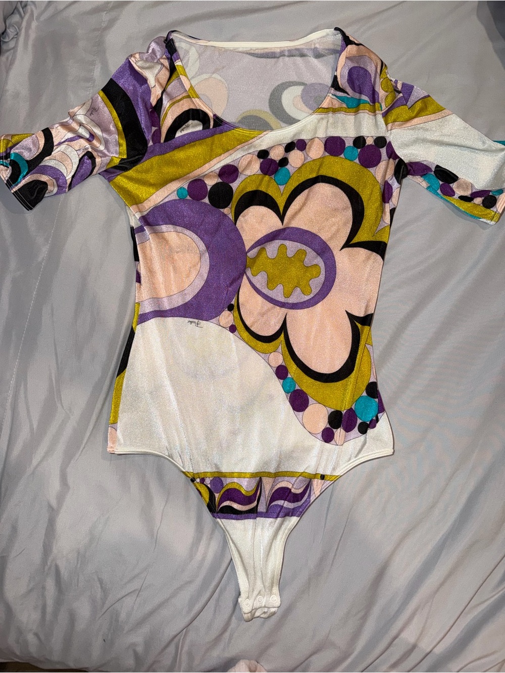 Emilio Pucci Wolford Bodysuit preowned size small